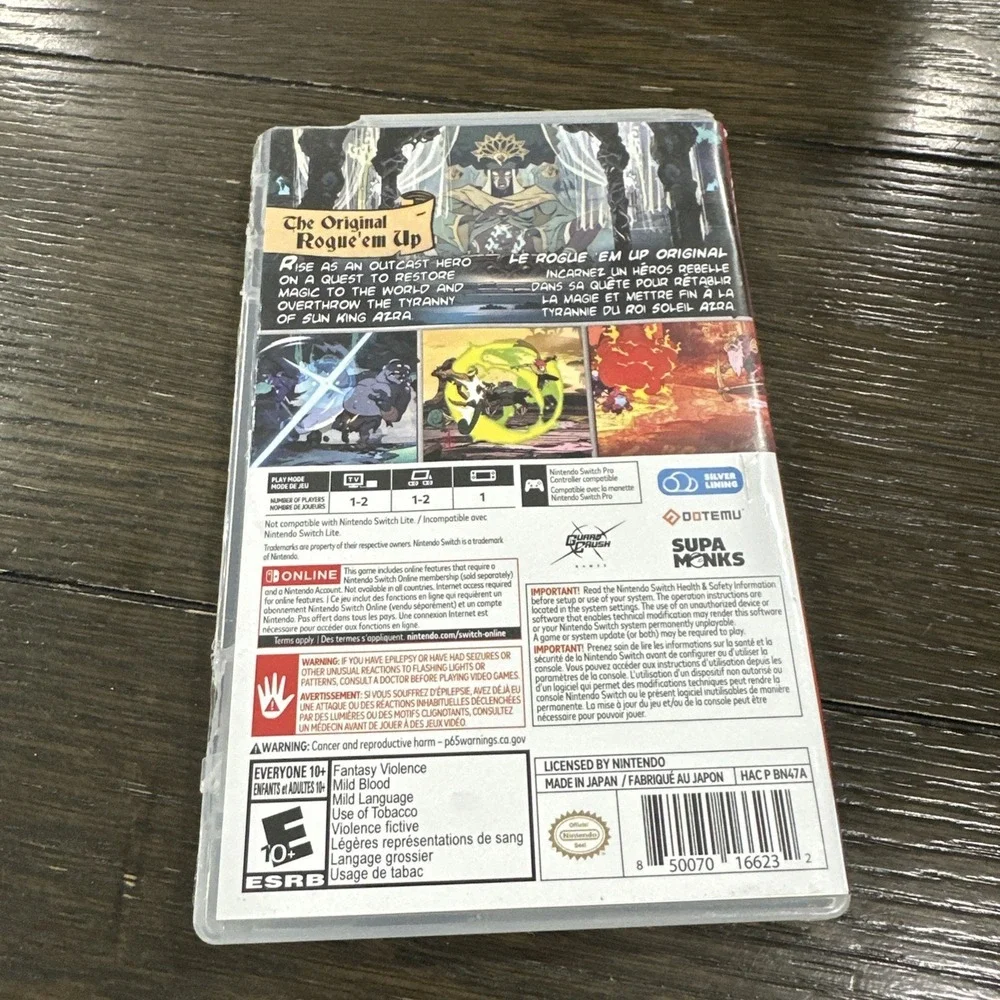 Absolum (Nintendo Switch) BRAND NEW Damaged Case